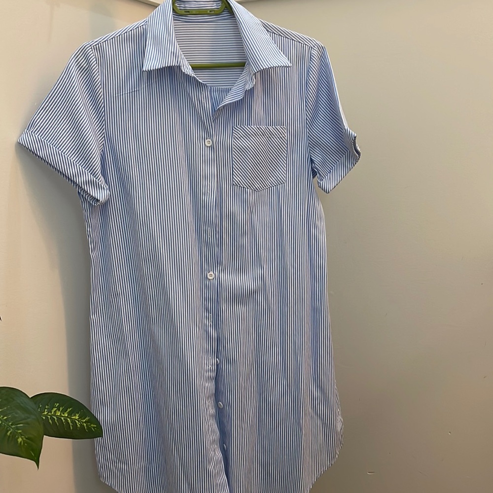Blue Stripe Dress